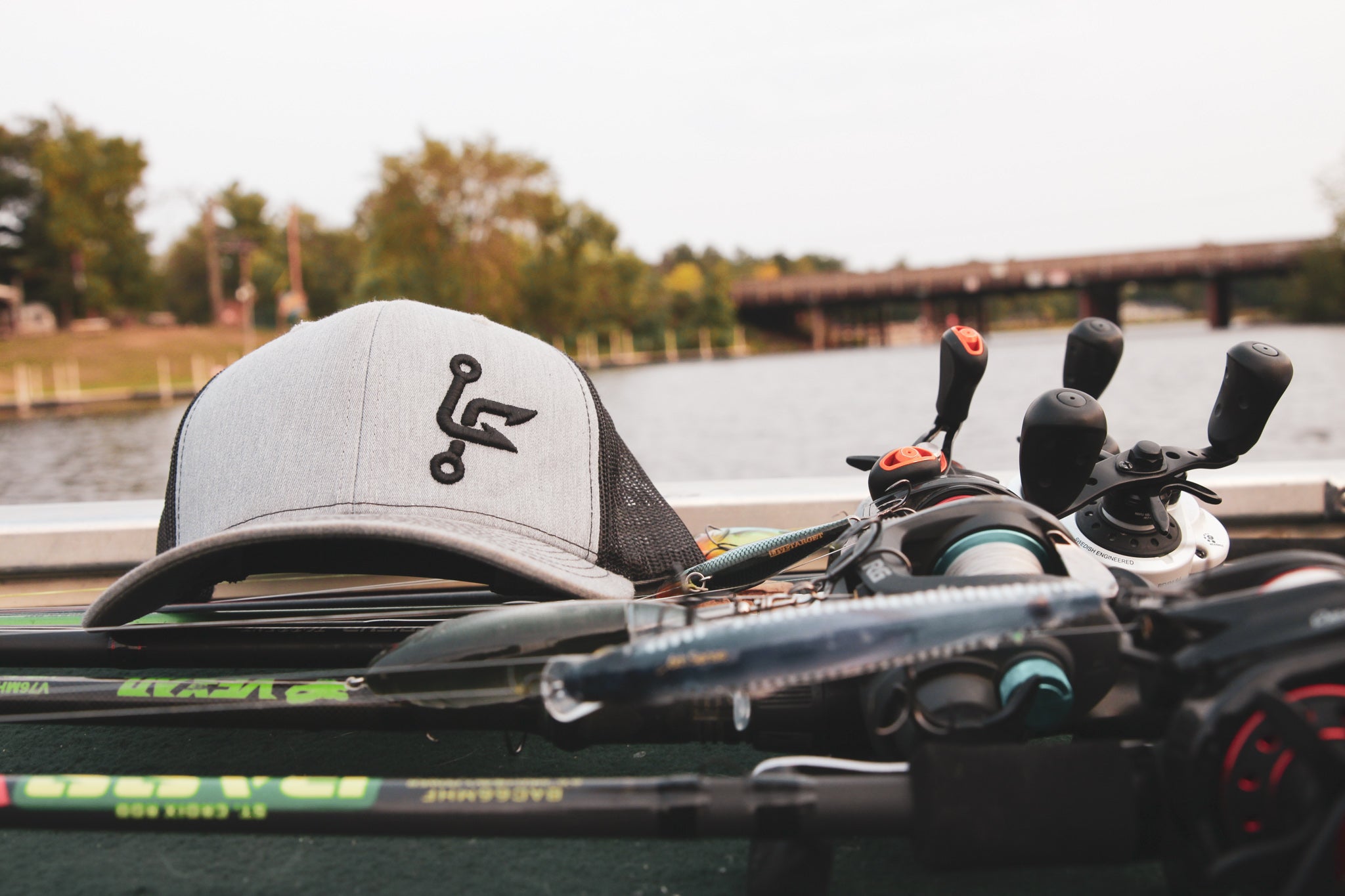 LF Puff - Snap Back – Lucky Fishing Brand